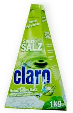 Claro Эко специальная соль для посудомоечных машин в виде пирамидки, для удобной дозировки. 1 кг.