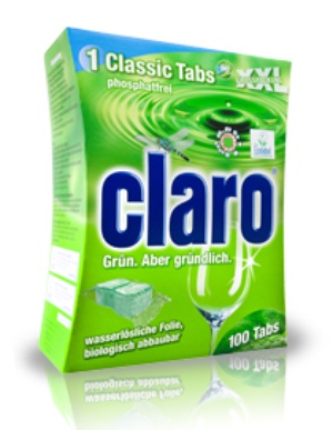 Claro Eco таблетки для посудомоечных машин 40 шт!