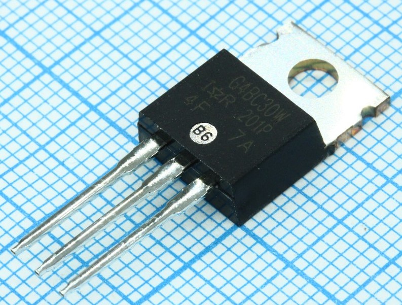 IRG4BC30WPBF, Транзистор IGBT N-канал 600В 23А [TO-220AB] [EOL]