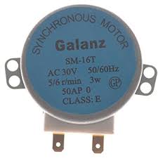 Мотор вращения тарелки Galanz SM-16T AC30V 3W