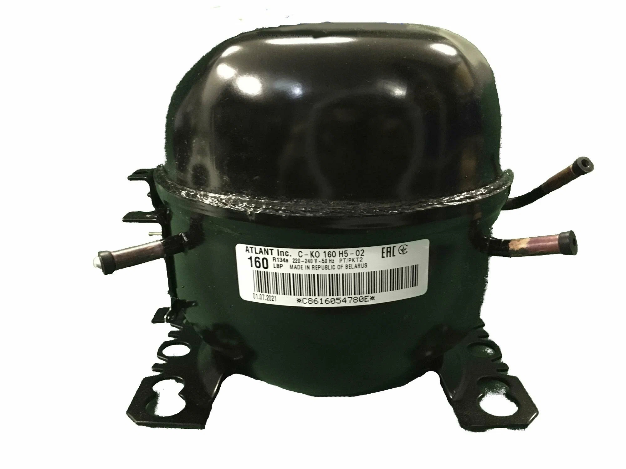 Компрессор СКО160 (R-134, 172Вт) в кор. Н502 медь Компрессор СКО160 (R-134, 172Вт) в кор. Н502 медь