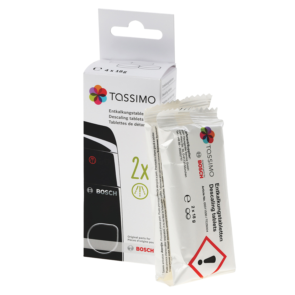 Таблетки от накипи для приборов TASSIMO, 4 шт.