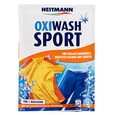 Heitmann Oxi Wash SPORT Средство для стирки спортивной одежды.
