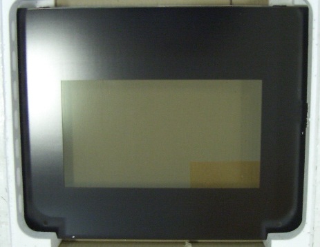 Oven door glass w/panels